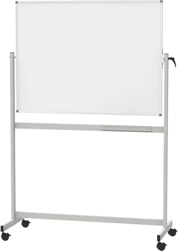 MAUL | Mobiles Whiteboard MAULstandard | Stahlblech | beschichtet | BxH 1200 x 900 mm