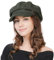 Comhats Berretto da donna con palloncino, caldo, berretto invernale, in lana, con visiera, N99952_verde militare, M