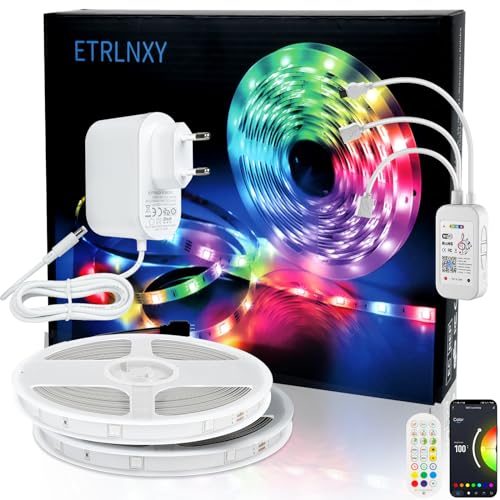 Alexa LED Strip 30m,Wifi LED Band RGB LED Stripes LED Fairy Lights Musik Syncing,Tuya App Arbeitet mit Google Assistant,LED Strips DIY Benutzerdefinierter Szenenmodus Schlafzimmer Küche Zuhause Partei