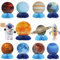 12 Stück Sonnensystem Wabenbälle Tischdeko Weltraum Themed Honeycomb Party Dekorationen, Outer Space Party Tisch Topper Dekorationen für Kinder Geburtstag Party Dekorationen Baby Dusche Zimmerdeko