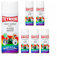 Tetrion Easy Spray Paint Gloss White 6-Pack, Multipurpose Spray for Metal, Wood, MDF, Ceramic, Plastic - Quick-Drying Interior & Exterior Finish