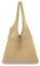 Andibro Strandtasche,Damen Häkeltasche Gehäkelte Mesh Tote Bag Boho Sommer Tragetaschen Umhängetasche Netz-Stricktasche für Reisen Einkaufen und Alltag (Khaki)