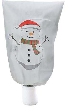 Virylon Wintervlies für Pflanzen Frostschutz, 80 x 120CM Winterschutz für Pflanzen, Pflanzenschutz Winter Draußen Kübelpflanzen