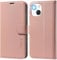 CASELIVE Wallet Case for iPhone 13 / iPhone 14, Premium PU Leather Magnetic Protective Flip Case [TPU Inner Shell][RFID Blocking][Card Holder] Folio Flip Cover for iPhone 13/14 6.1 inch(Light Pink)