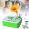 EagerMinds Kinder Grammophon mit 96 Karten, Maschine zur frühkindlichen Bildung, für Kinder, Multi-Funktion und Geschenke würdig, Bildung und reichhaltiges Design, grün