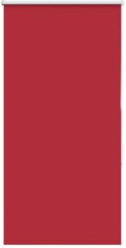 vidaXL Verdunkelungsrollo Rot 70x130 cm Stoffbreite 65,7 cm Polyester, Rollo, Klemmfix, Thermorollo, Verdunklungsrollo, Klemmrollo, Fensterrollo