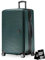 Hauptstadtkoffer Mitte - Großer Hartschalenkoffer + Digitaler Namensschild, TSA, 4 Rollen, Check-In Gepäck mit XL-Erweiterung, Reisegepäck 77cm, Koffer bis 23kg Gepäck, 130 Liter, Waldgrün