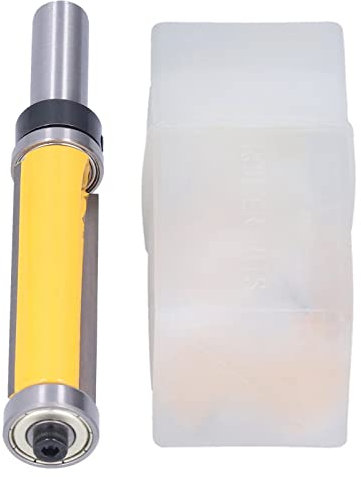 Flush Trim Router Bit oben und Boden Doppellagerschneider Werkzeug Trimmen Schneiden für Laminate Regale Arbeiten Oberflächen (12mm pattern)