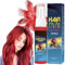 Temporary Hair Colour Spray,Temporary Coloured Hairspray,Washable Hair Spray Colour,Instant Hair Dye,Washable One Time Hair Dye Spr/ay for Adult,for Christmas,Halloween,Party,Cosplay(Red,30ml)