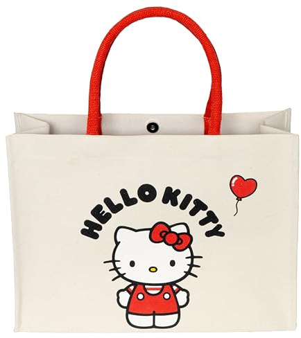 Kanguru Bolso de mano para mujer con diseño, bolsa grande de algodón con asa, para universidad, escuela, trabajo y vida cotidiana, elegante, elegante, robusta, estética, práctica, cesta de la compra