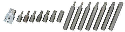 Blue Spot 1511 Torx Bit, silber, Set 15 Stück