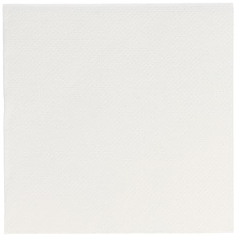 Garcia de Pou 2400 Einheit Double Point Servietten 18 g/m² Gewebe in Box, 20 x 20 cm, Papier, weiß, 30 x 30 x 30 cm