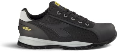 Utility Diadora, Scarpe Antinfortunistiche Unisex, GLOVE NET LOW PRO S1PL FO SR HRO ESD, colore BLACK, taglia 41