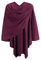 PULI Damen Poncho Schal Cashmere Feeling Strick Cape Cardigan Für Frauen Geschenk Für Mutter