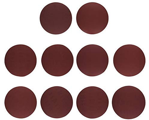 Utoolmart 10-inch 250mm 120#/180#/240#/320#/400#/600#/800#/1000#/1500#/2000# Sanding Discs Self Stick Adhesive Back Aluminum Oxide Sandpaper 30pcs