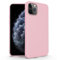 N NEWTOP Cover Compatibile per Apple iPhone 11 PRO, Custodia TPU Soft Gel Silicone Ultra Slim Sottile Flessibile Case Posteriore Protettiva (Rosa)