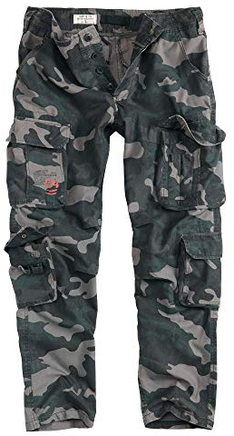 Trooper Vintage Airborne Trousers Herren Cargo Hose Lightning Edition Outdoor Pants 100% Baumwolle S-7XL