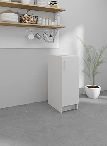 JD Greta Kitchen Base Cabinet – 300mm – Base Kitchen Unit (Without Worktop) - White Matt