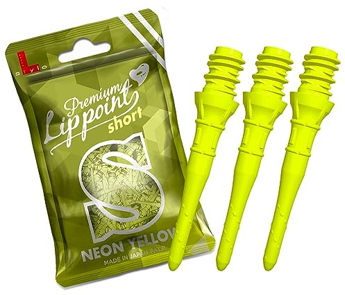 L-Style - Premium Lippoint Short - 30er Pack Farbe Neongelb, lit0154