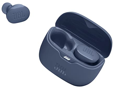 JBL Tune Buds – Wasserresistente, True-Wireless In-Ear-Kopfhörer mit Noise-Cancelling - Blau – Mit bis zu 48 h Musikwiedergabe