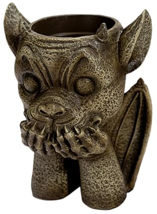 Abaodam Teufel Blumentopf Ornament Keramiktopf Bonsaischale Bauernblumentöpfe Dekorativer Pflanzentopf Süßer Blumentopf Süßer Pflanzentopf Schreibtischaufsatz Statuette Harz DREI Nr