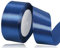 Dunkelblau Satinband 40mm, 22Meters Schleifenband Dunkelblau Geschenkband Dekoband Stoffband für Geschenk, Basteln, Nähprojekte, Haarschleifen, Brautstrauß, Hochzeits Dekoration
