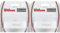 Wilson Tennisgriffband, Sublime Grip, weiß, 1 Stück, WRZ4202WH (Packung mit 2)