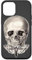 Hülle für iPhone 15 Totenkopf x Todeskopf Motte Gothic Blackwork