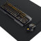 Titanwolf Gaming Set- mechanische Tastatur + Gaming Maus 10800dpi + 1200x600 XXXL Mauspad Übergröße - Mechanical Keyboard - Anti-Ghosting - LED Backlight - 19 Lichtmodi - Makro-Modus