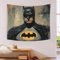 SUFFERBOW 3D Druck Batman Wandteppiche Poster Ornament Wandbehang Wandteppich Raumteiler Vorhang Für Jungen Mädchen Raumdekoration Tapisseries 70cmx100cm