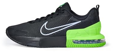 Nike Air Max Alpha Trainer 6 Herren Workout-Schuh, Schwarz/Green Strike/Ghost, 45.5 EU