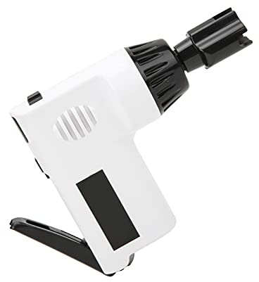 Fafeicy Multifunktions-Gitarren-String-Wickler-Tool mit Cutter für Ukulele Banjo Violin 2.7-4.3 V Elektrisch (WHITE)