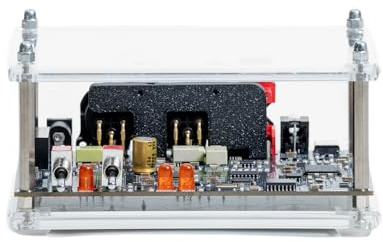 Apos x Geshelli Merlin AKM Desktop DAC,32-Bit/768kHz Hi-Fi Audio Decoder-AK4493 Chip,DSD512,USB Type-C Input,XLR & RCA Outputs,Hi-Res Audio Converter for Headphones,Amps & Studio Monitors