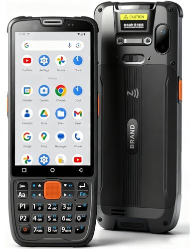 2 pezzi Kayoote S2 Scanner Di Codici A Barre Android 13 – PDA Portatile Con Motore K1, Lettura 1D/2D, Touchscreen HD 4, Wi-Fi & 4G LTE – Ideale Per Magazzino, Logistica & Tracciamento Asset