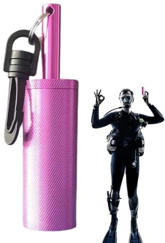 kivrimlarv Shaker de plongée, résistant à l'érosion de l'eau de mer, accessoires de plongée de communication avec crochet – pour plongeurs sous-marins, faible visibilité, eaux complexes, grottes en