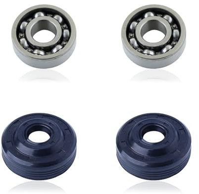 2Set Crankcase Crank Main Bearing Oil Seals for Husqvarna 36 41 136 136E 137 137E 141 141E 142 235E 240E Chainsaw Parts 530056363