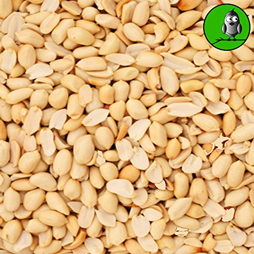 Vogelfood 25 KG Erdnusssplits blanchierte Erdnüsse ganze und halbe Nüsse Splits Beste Qualität Vogelfutter