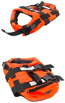 TWF Dog Life Jacket/Buoyancy Aid - Pet Float