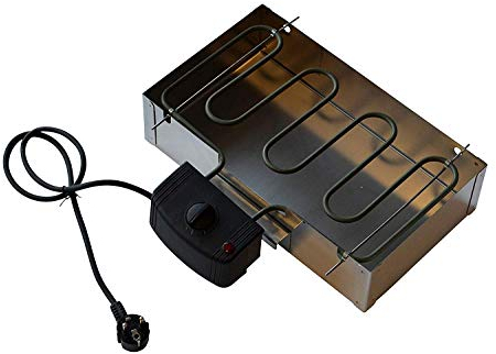 Universal Elektroheizung 2000 Watt für Räucherofen/Räucherschrank (Glutkasten + E-Set)