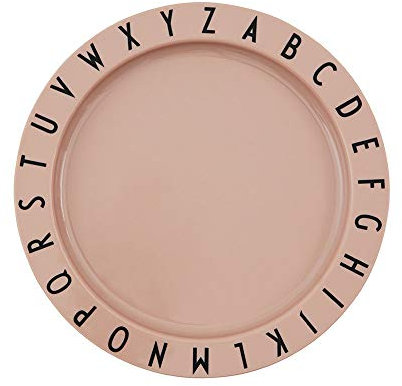 Design Letters Eat & Learn Tritan Kinderteller | Personalisierte Geschenke Baby, Baby Geschenk, Taufgeschenke | Esslernteller BPA Frei | Babyteller | Babygeschirr mit Buchstaben | Snackteller Kinder