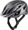 ALPINA HAGA - Stoßabsorbierender, Sicherer & Optimal Anpassbarer Urban Fahrradhelm Mit Integriertem LED-Licht Für Erwachsene, darksilver matt, L (58-63 cm)