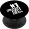 PopSockets Ausgefallenes #1 Epischer Sieg Design Gamer Geschenk Gaming PopSockets PopGrip: Ausziehbarer Sockel und Griff für Handys/Tablets mit Tauschbarem Top