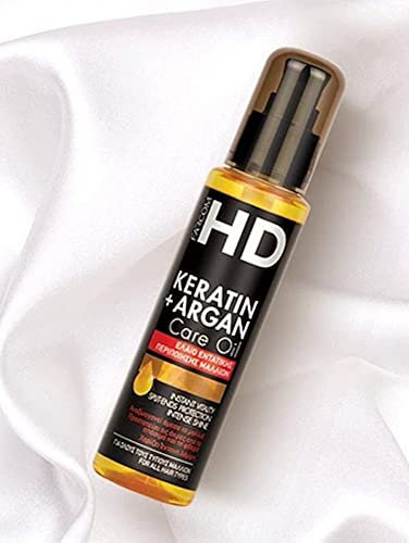 FARCOM Pflege Haaröl Hd Keratin + Argan 100ml