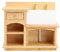 1:12 Mini Dollhouse Waschtisch, Miniatur Waschbecken Puppenhaus Zubeh?r Realistische K¨¹Che Waschbecken Mini Waschbecken f¨¹r Puppenhaus Dekoration(Sp¨¹le)
