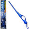 Xtrada Ikejime Pocket Ike Jime Petite brochette Iki Jime avec mousqueton et fil en acier inoxydable (panfish, truite, maquereau), bleu
