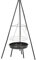 Trend Line Dreibein-Schwenk-Grill Ø 46,5cm Schwenkgrill Feuerschale verchromt