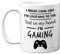 Stuff4 Tasse en céramique pour homme et femme – In My Head I'm Gaming – Tasse de jeu vidéo – Cadeau pour joueurs, filles et garçons, 325 ml – Passe au lave-vaisselle