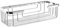 Étagère de douche rectangulaire pour hôtel Poli en Acier Inox Aisi 304 Mod. Top Line
