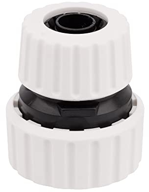 MIVOS Connettore per tubo da giardino da 1/2 pollici a 3/4 pollici – Riduzione del tubo da giardino – Realizzato in 90% plastica riciclata – Giunto per tubo da 1/2 (13 mm) x 3/4 (19 mm) – Made in EU