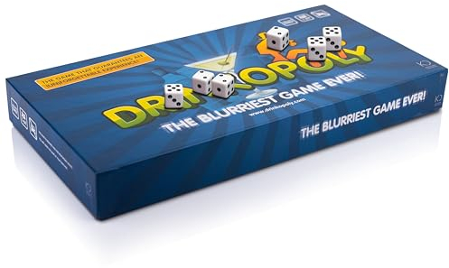 Drinkopoly The Ultimate Board Game for Adults – The Most Fun & Engaging Party Game, Perfect for GameNights & Gatherings – A Funny Card Game for Couples That’s Simple Yet Hilarious